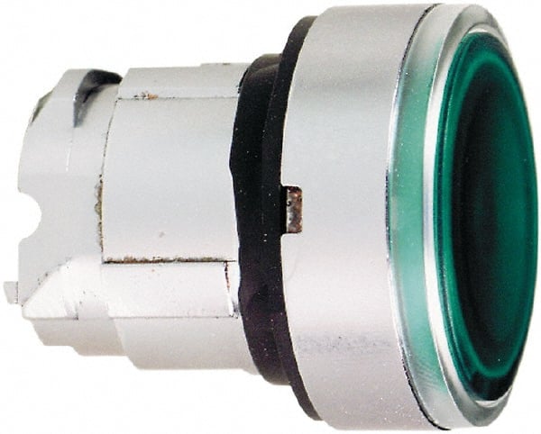 Push-Button Switch: 22 mm Mounting Hole Dia, Momentary (MO) MPN:ZB4BW333