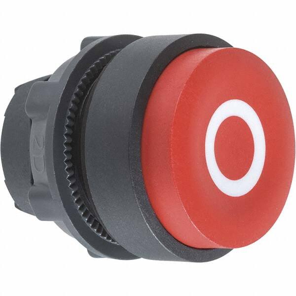 Push-Button Switch: 22 mm Mounting Hole Dia, Momentary (MO) MPN:ZB5AL432