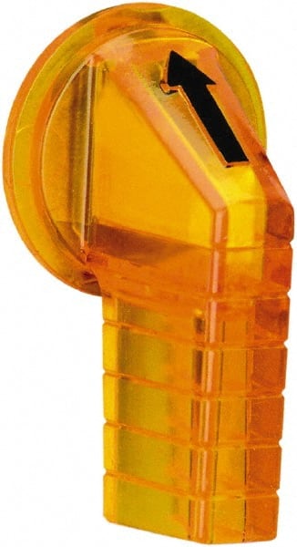 30mm, Amber, Selector Switch Gloved Hand Knob MPN:9001A24