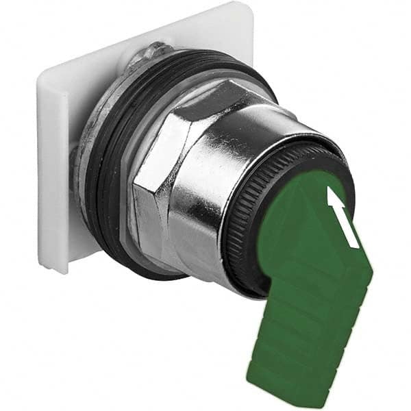 31mm, Green, Selector Switch Gloved Hand Knob MPN:9001KS72FG