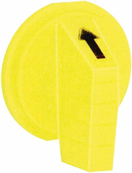 30mm, Yellow, Selector Switch Operating Knob MPN:9001Y8