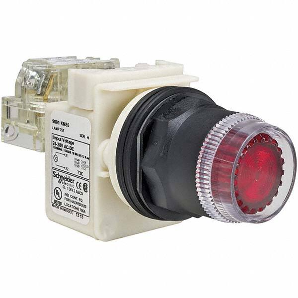 Selector Switch with Contact Blocks: 2 Positions, Maintained (MA), 10 Amp, Red Knob MPN:9001SK11J1RH1