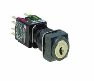 Selector Switch: Maintained (MA), Black Key MPN:XB6CGH5B