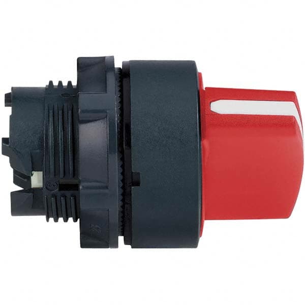 Selector Switch Only: 2 Positions, Maintained (MA), Red Handle MPN:ZB5AD204