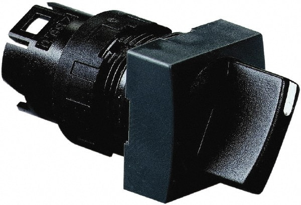 Selector Switch Only: 2 Positions, Maintained (MA), Black Handle MPN:ZB6CD22