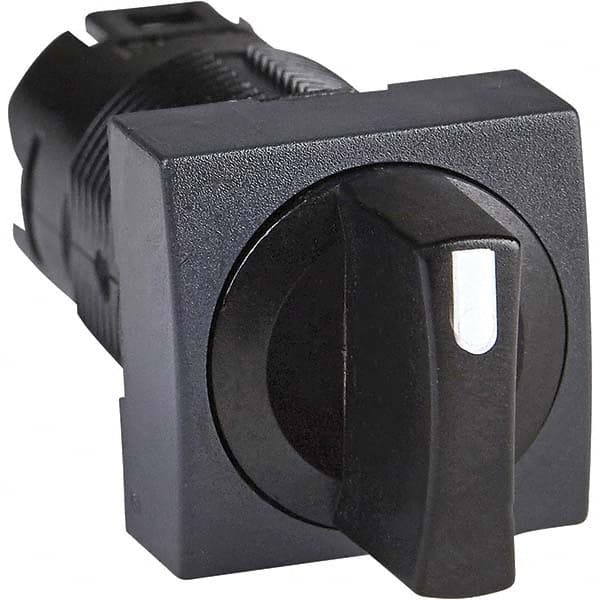 Selector Switch Only: 3 Positions, Momentary (MO), Black Handle MPN:ZB6CD25