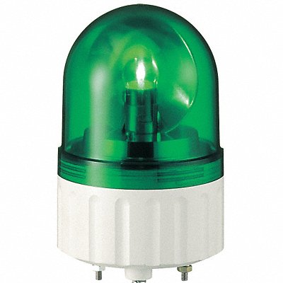 Warning Light Rotating Mirror LED Green MPN:XVR08B03