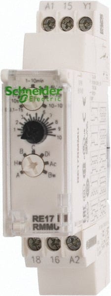 100 hr Delay, Multiple Range SPDT Time Delay Relay MPN:RE17RMMU