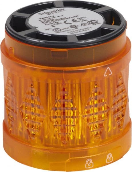 LED Lamp, Orange, Steady, Stackable Tower Light Module MPN:XVUC25