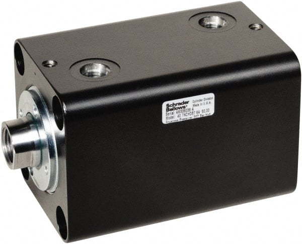 Compact Hydraulic Cylinder: Bolt Clearance Holes with Pilot Gland Mount, Steel MPN:1H000071649