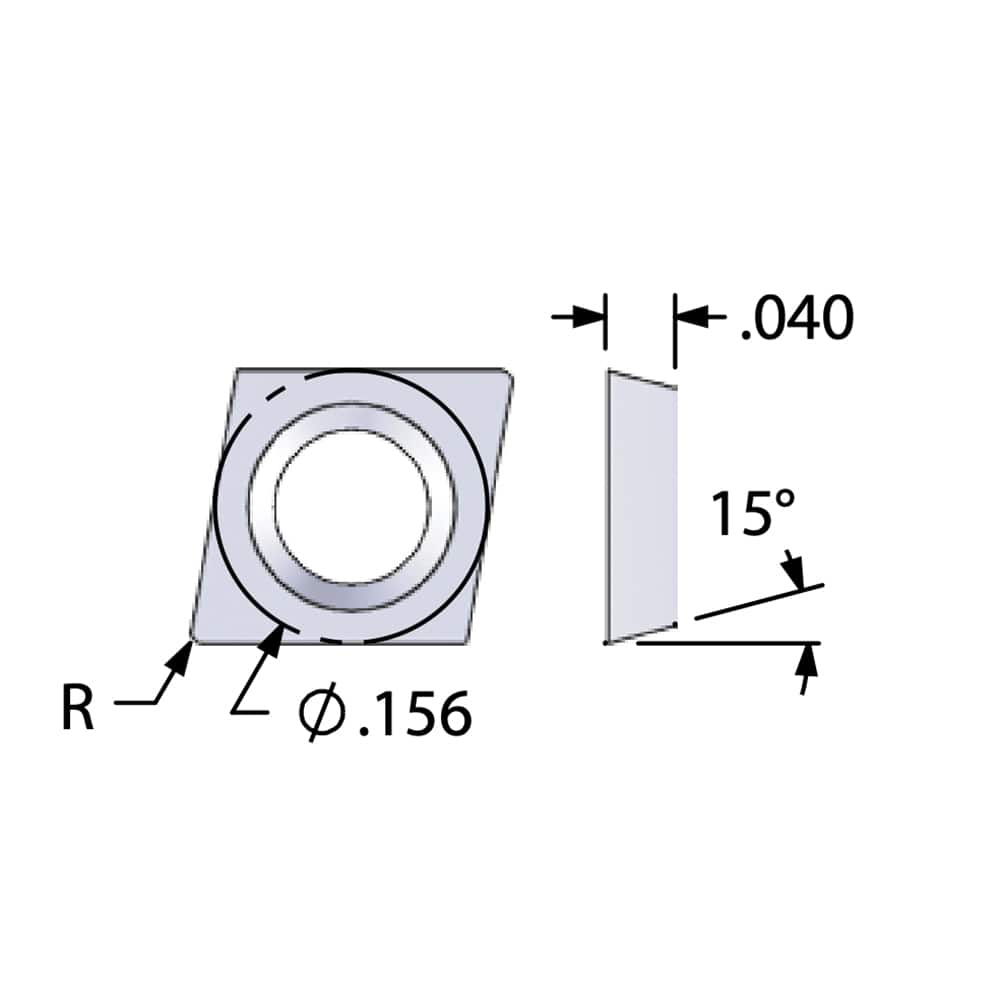 Boring Insert: ACD5031, Solid Carbide MPN:ACD5031