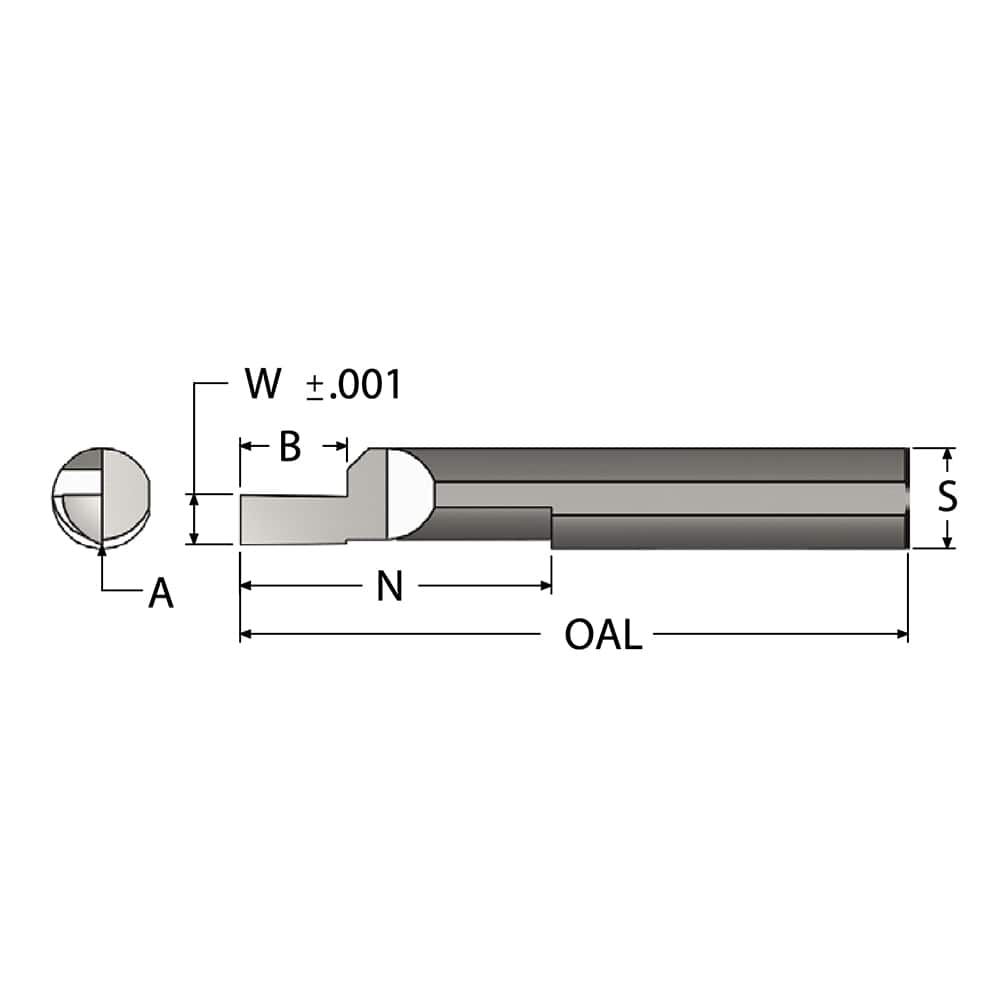 Grooving Tool: Face MPN:FG125-015A