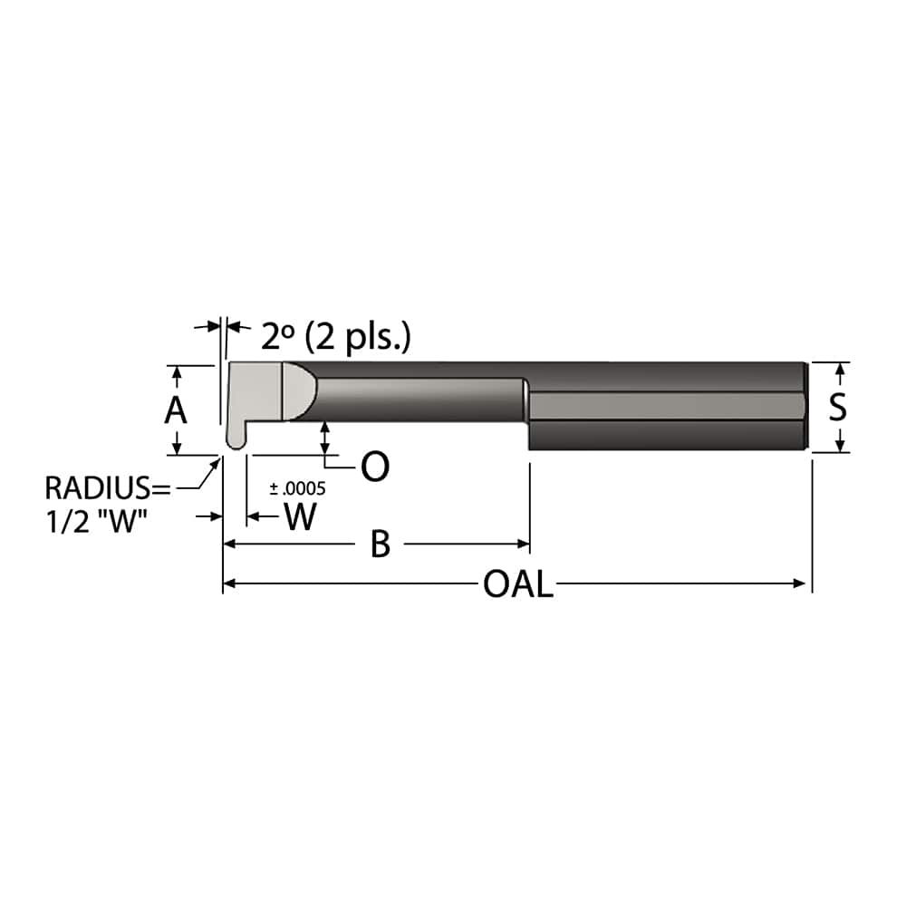 Grooving Tool: Full Radius MPN:GFR017K-10