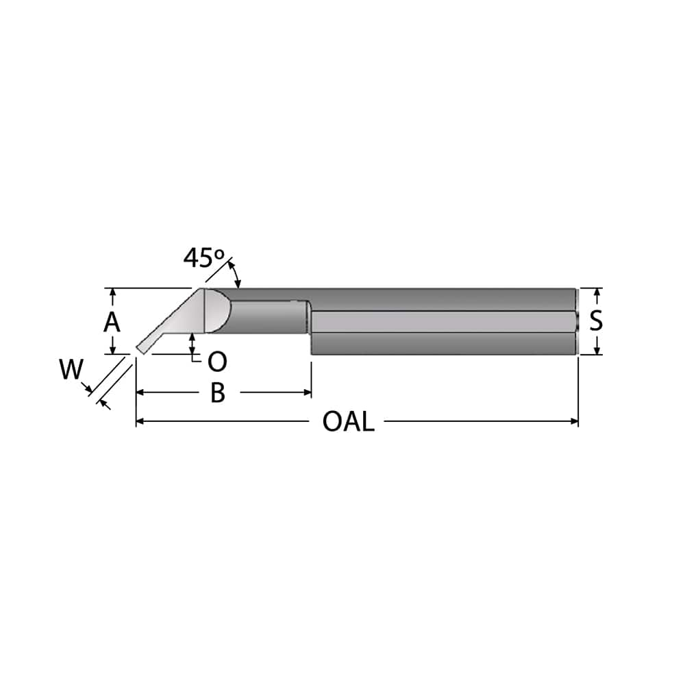 Grooving Tool: Undercut MPN:UC25030-8A