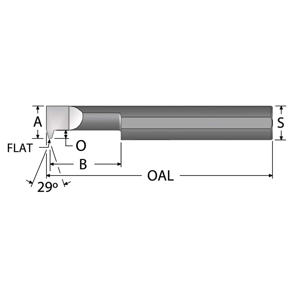 Single Point Theading Tool: 0.18