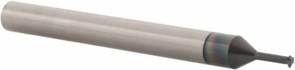 Single Profile Thread Mill: #4-40 to #4-64, 40 to 64 TPI, Internal & External, 3 Flutes, Solid Carbide MPN:SPTM080A