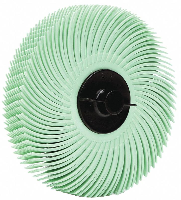 Radial Bristle Disc 3  Dia Arbor Hole MPN:7100007341