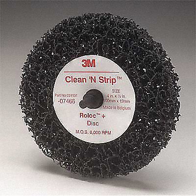 Clean and Strip Disc 4 in Dia TR PK10 MPN:07466