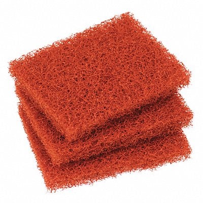 Scouring Pad 5 1/4 in L Orange PK15 MPN:746