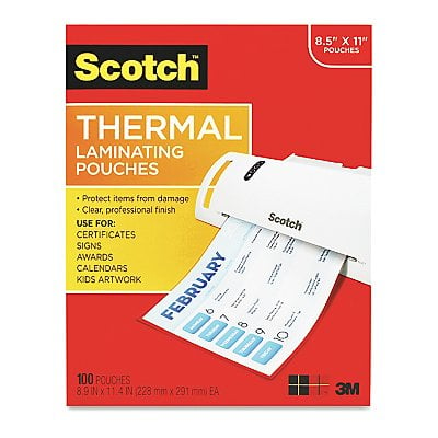 Pouch Therml 3Mil Clr PK100 MPN:TP3854100