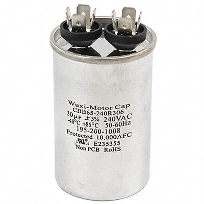 Gearmotor Capacitor For 56FK09 MPN:12-3083-24