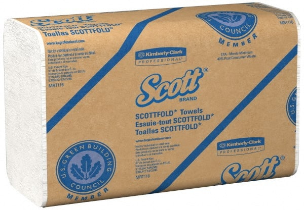 Scott Pro Scottfold Multifold Paper Towels with Fast-Drying Absorbency Pockets (01960), White MPN:01960