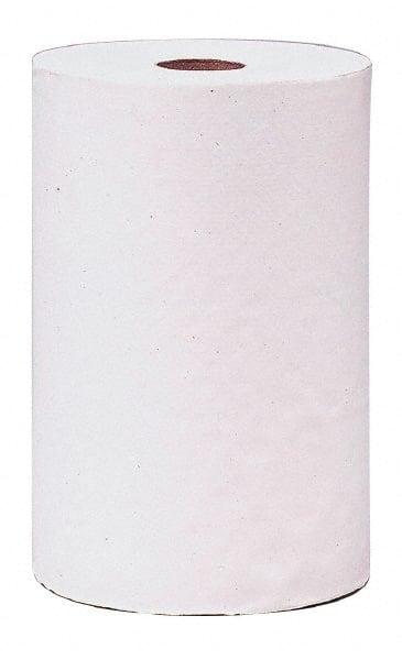 Paper Towels: Hard Roll, Box, 1 Ply, Recycled Fiber, White MPN:0934025/0934025