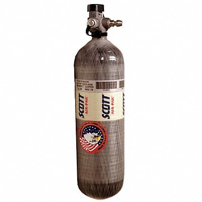 SCBA Cylinder Gray 24 3/4 in H MPN:200130-01