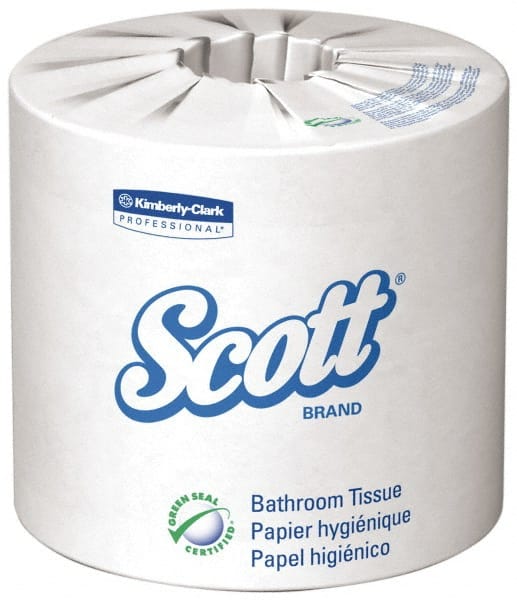 Scott Essential Professional 100% Recycled Fiber Standard Roll Bathroom Tissue (13217), 2-ply, White MPN:13217