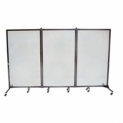 Room Partition 3 Panels 74inHx120inW MPN:CCRD3