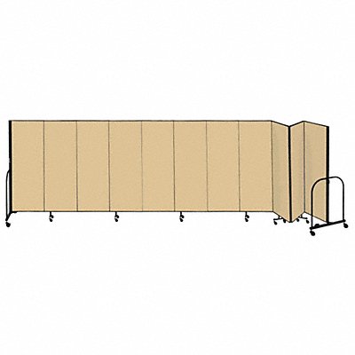 F1900 Partition 20 Ft 5 In W x 4 Ft H Beige MPN:CFSL4011 BEIGE