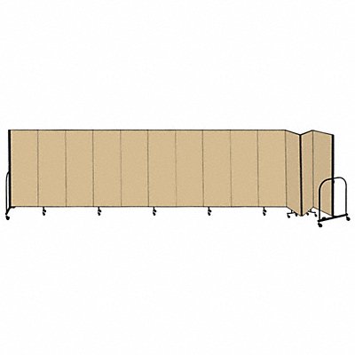 F1906 Partition 24 Ft 1 In W x 4 Ft H Beige MPN:CFSL4013 BEIGE