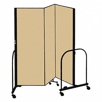 F1876 Partition 5 Ft 9 In W x 4 Ft H Beige MPN:CFSL403 BEIGE