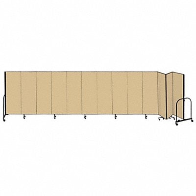 F1907 Partition 24 Ft 1 In W x 5 Ft H Beige MPN:CFSL5013 BEIGE