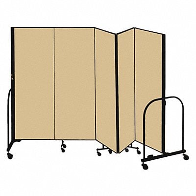 F1883 Partition 9 Ft 5 In W x 5 Ft H Beige MPN:CFSL505 BEIGE