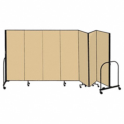 F1889 Partition 13 Ft 1 In W x 5 Ft H Beige MPN:CFSL507 BEIGE