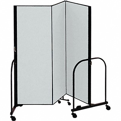 F1878 Partition 5 Ft 9 In W x 6 Ft H Gray MPN:CFSL603 GREY