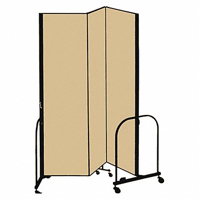 F1879 Partition 5 Ft 9 In W x6 Ft 8 In H Beige MPN:CFSL683 BEIGE