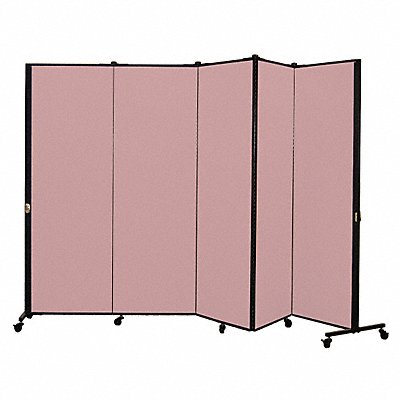 Portable Room Divider 9Ft 5In W Rspbrry MPN:HKDL605-VM