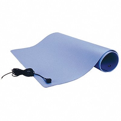 Dissipative Floor Mat Blue 2 x 3 ft. MPN:TM2436L3BL-L