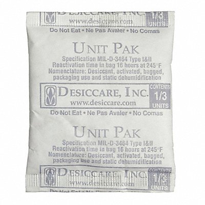 Desiccant Bag Tyvek Bags PK700 MPN:1/3PLDES700