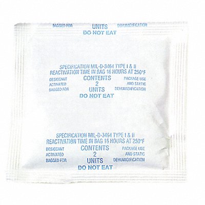 Desiccant Bag Tyvek Bags PK150 MPN:2PLDES150