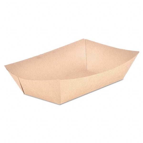 Food Trays, Paperboard, Brown Kraft, 5-Lb Capacity, 500/Carton MPN:SCH0529