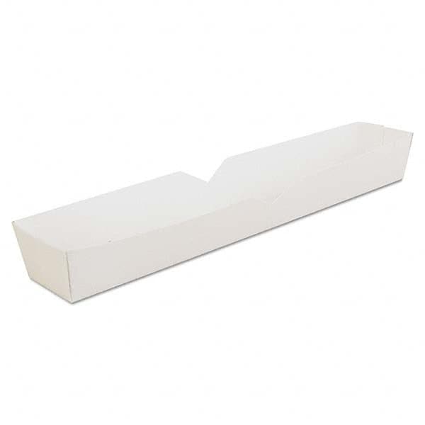 Hot Dog Tray, White, 10-1/4 x 1 1/2 x 1 1/4, Paperboard, 500/Carton MPN:SCH0711