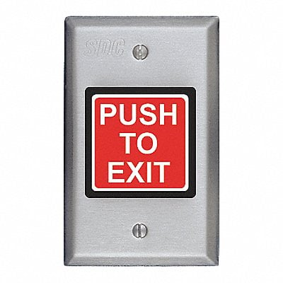 Push to Exit Button 2-7/8 in W MPN:423U