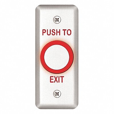 Exit Push Button 1-3/4 in W MPN:463NU