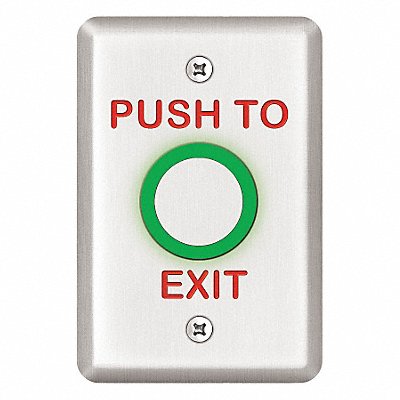 Exit Push Button 2-7/8 in W MPN:463U