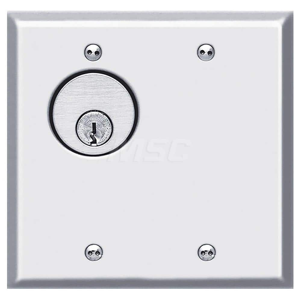 Key Switches, Switch Type: Flush Mount , Switch Sequence: On-Off , Contact Form: DPDT , Actuator Type: Key, Switch , Terminal Type: Screw  MPN:706TU