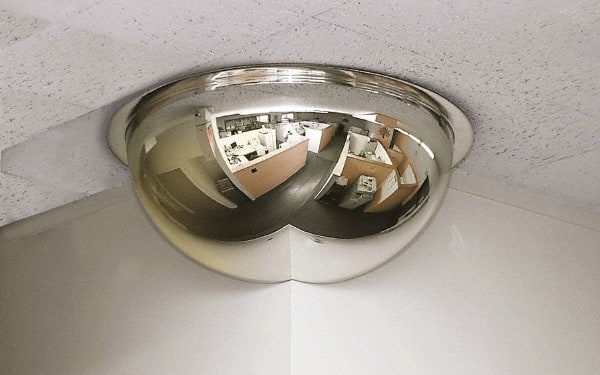 Indoor Round Dome Safety, Traffic & Inspection Mirrors MPN:ONV-270-18