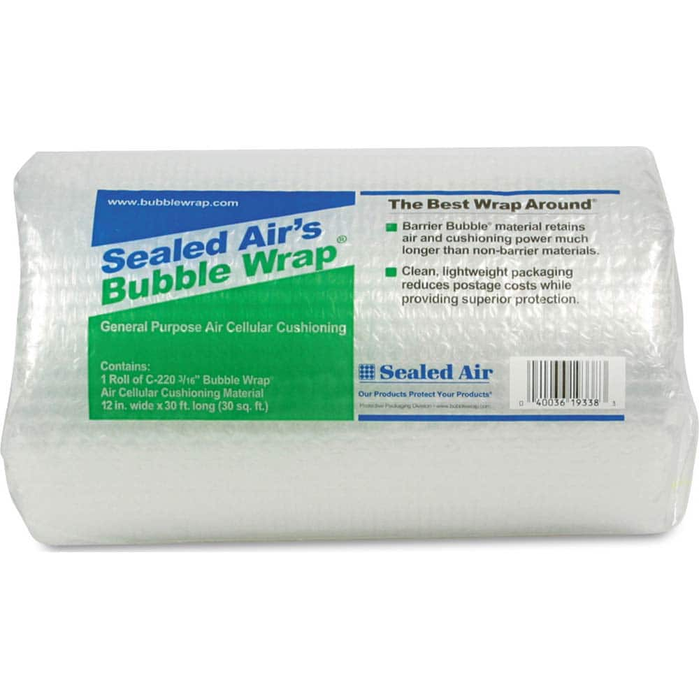 Bubble Roll & Foam Wrap, Roll Type: Bubble , Package Type: Roll , Perforation: Non-Perforated , Overall Length (Feet): 30 , Overall Width (Inch): 12  MPN:SEL19338